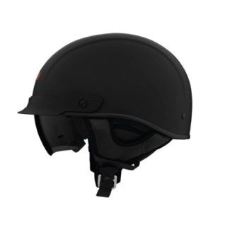 Busby Ultra-Light Sun Shield J03 1/2 Helmet - Matte Black Size XL