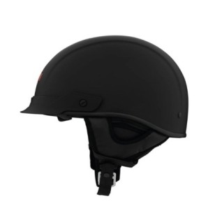 Busby Ultra-Light Sun Shield J03 1/2 Helmet - Matte Black Size XL