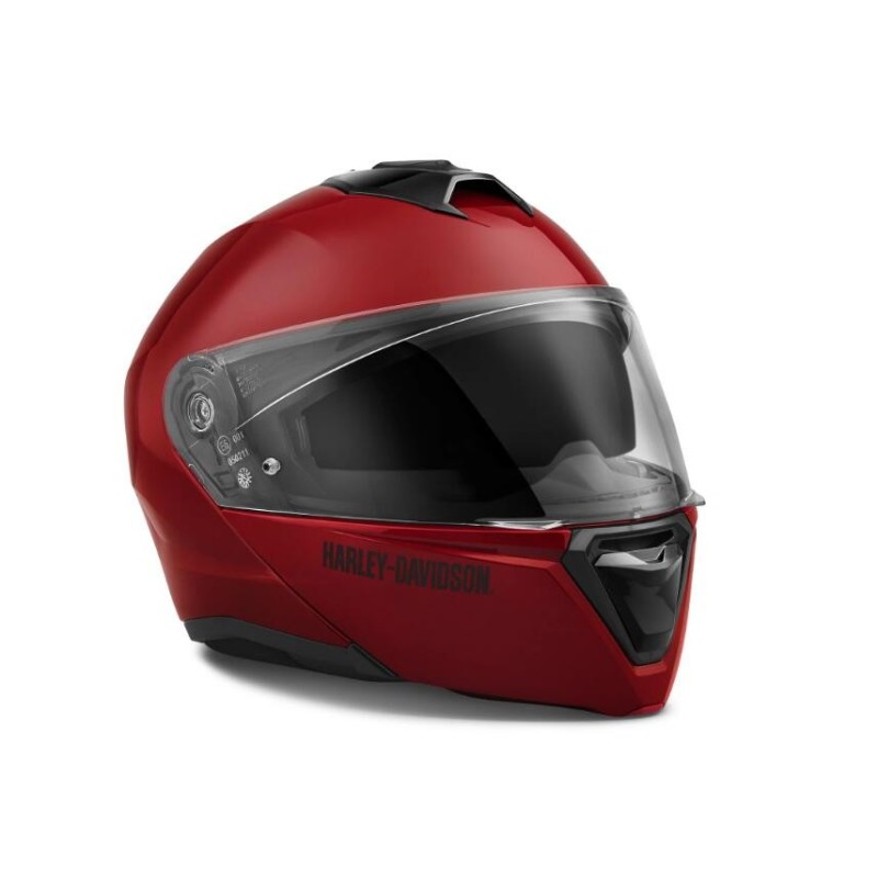 Capstone Sun Shield II H31 Modular Helmet - Billiard Red