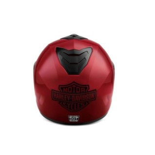 Capstone Sun Shield II H31 Modular Helmet - Billiard Red