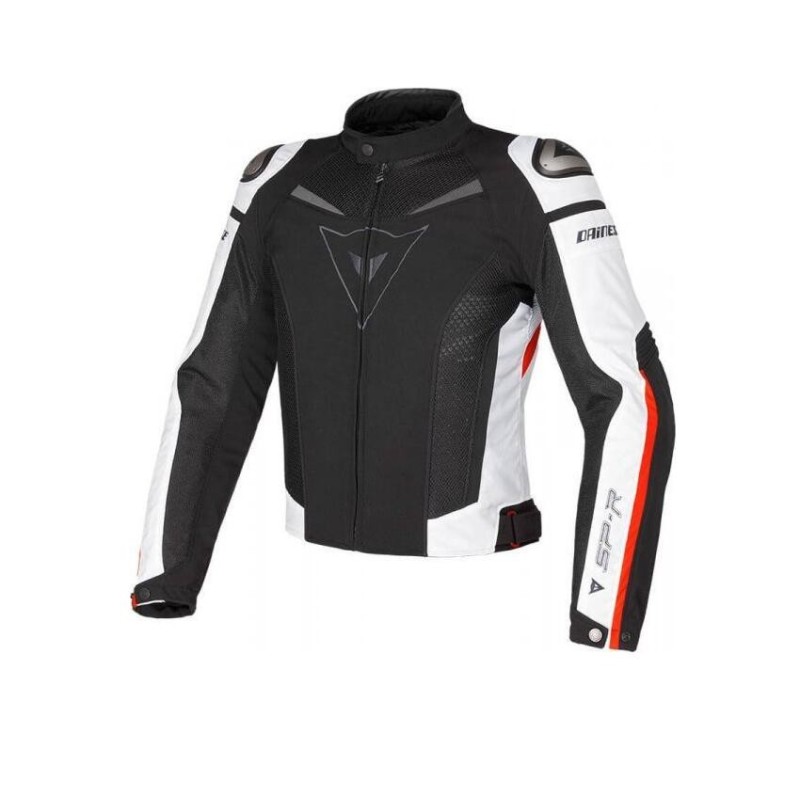 Dainese SUPER SPEED TEX Jacket BLACK/WHITE/RED