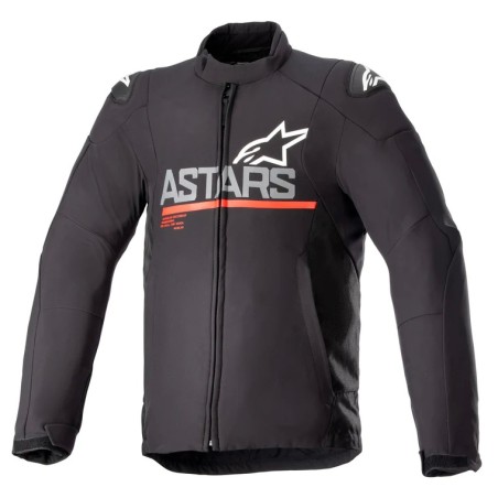 Alpinestars SMX WATERPROOF JACKET Black Bright Red Size 2XL