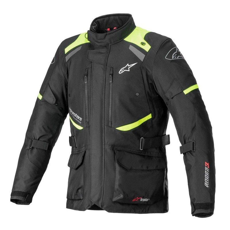 Alpinestars ANDES V3 DRYSTAR JACKET Yellow Fluo Size 2XL