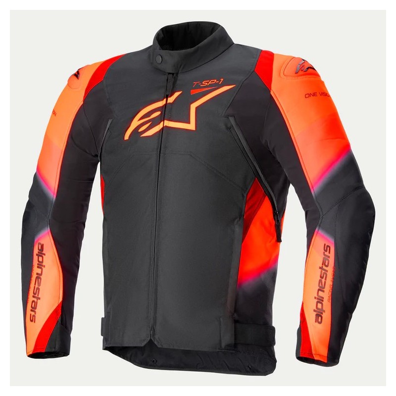 Alpinestars T-SP 1 V2 WATERPROOF JACKET Red Fluo Size 3XL