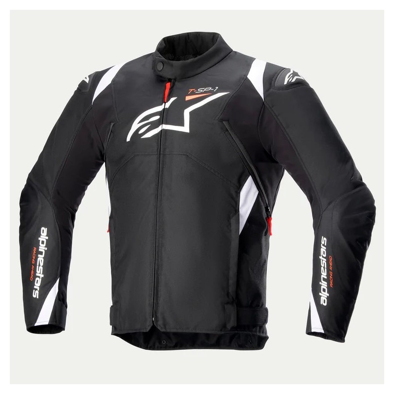 Alpinestars T-SP 1 V2 WATERPROOF JACKET Black White Size 3XL