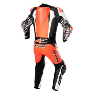 Alpinestar RACING ABSOLUTE V2 LEATHER SUIT - 1PC Orange Size 50