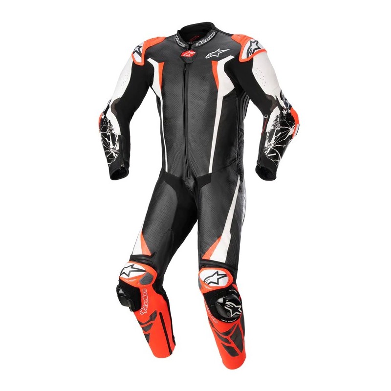 Alpinestar RACING ABSOLUTE V2 LEATHER SUIT - 1PC Black Size 50