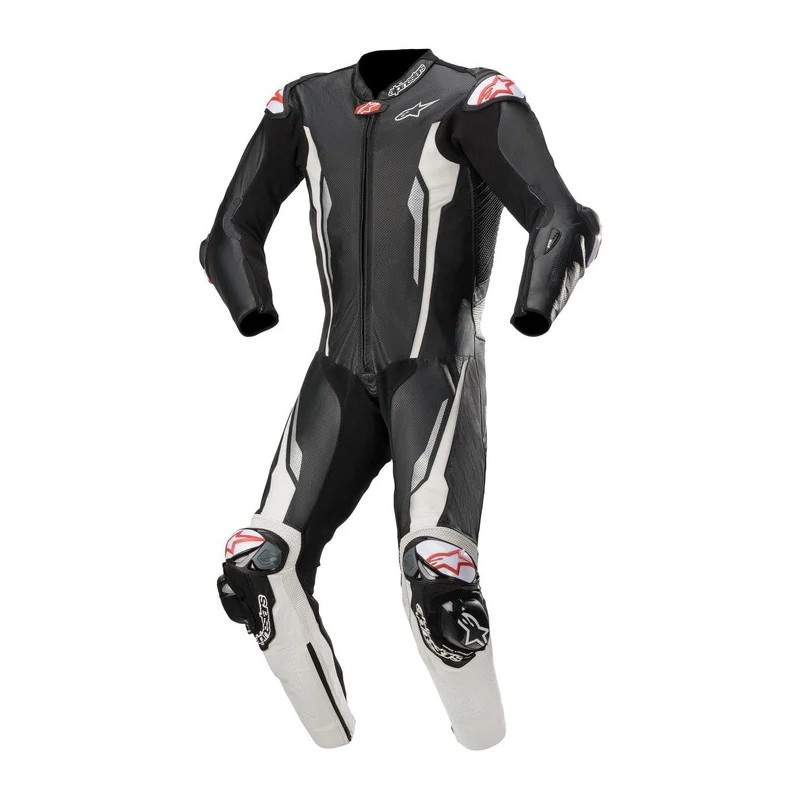 RACING ABSOLUTE 1-PIECE LEATHER SUIT TECH-AIR COMPATIBLE Black Size 52