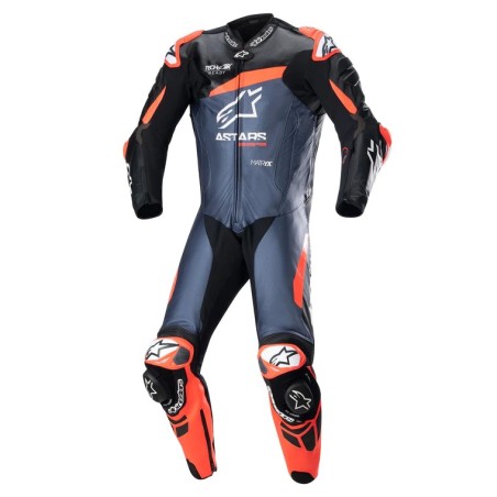 Alpinestar GP PLUS V4 LEATHER SUIT - 1PC Dark Blue Size 54